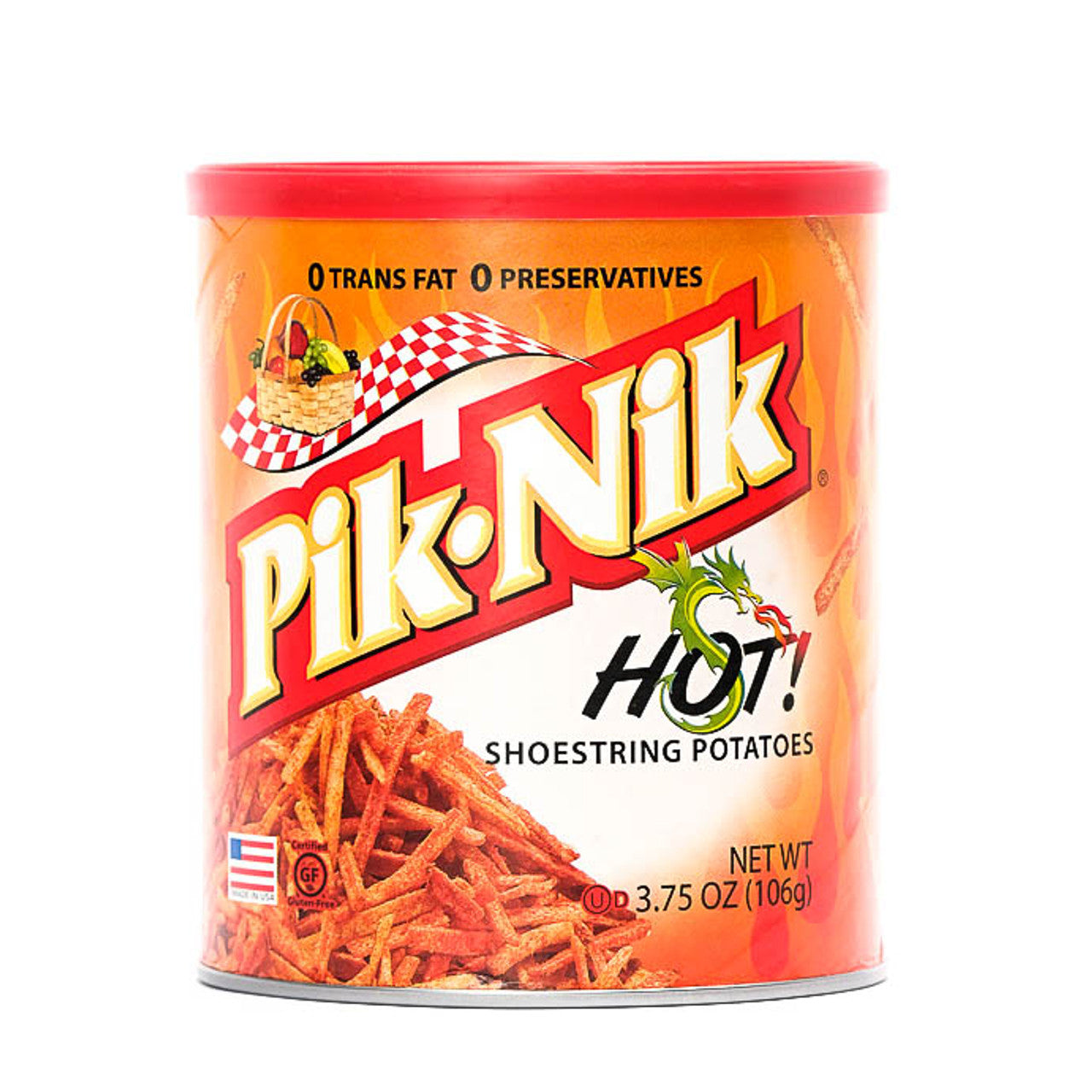 Pik Nik Hot Shoestrings 106g