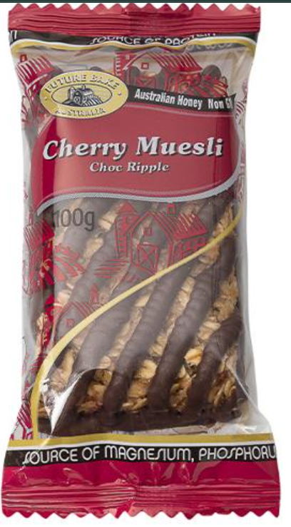 Future Bake Muesli Slice Cherry Choc 100g