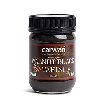 Carwari Organic Walnut & Black Tahini (250g)