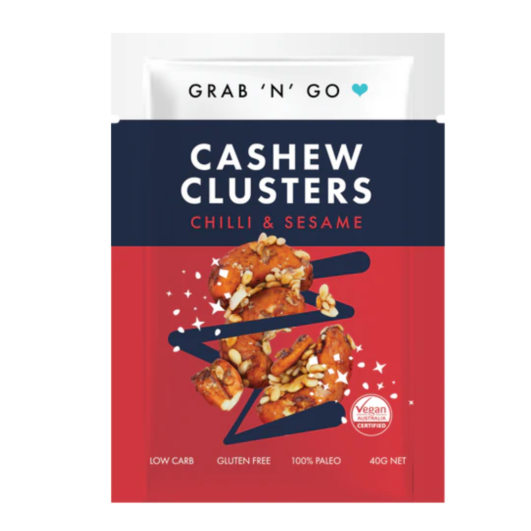 Paleo Pure Roasted Almd Chilli Sesame40g
