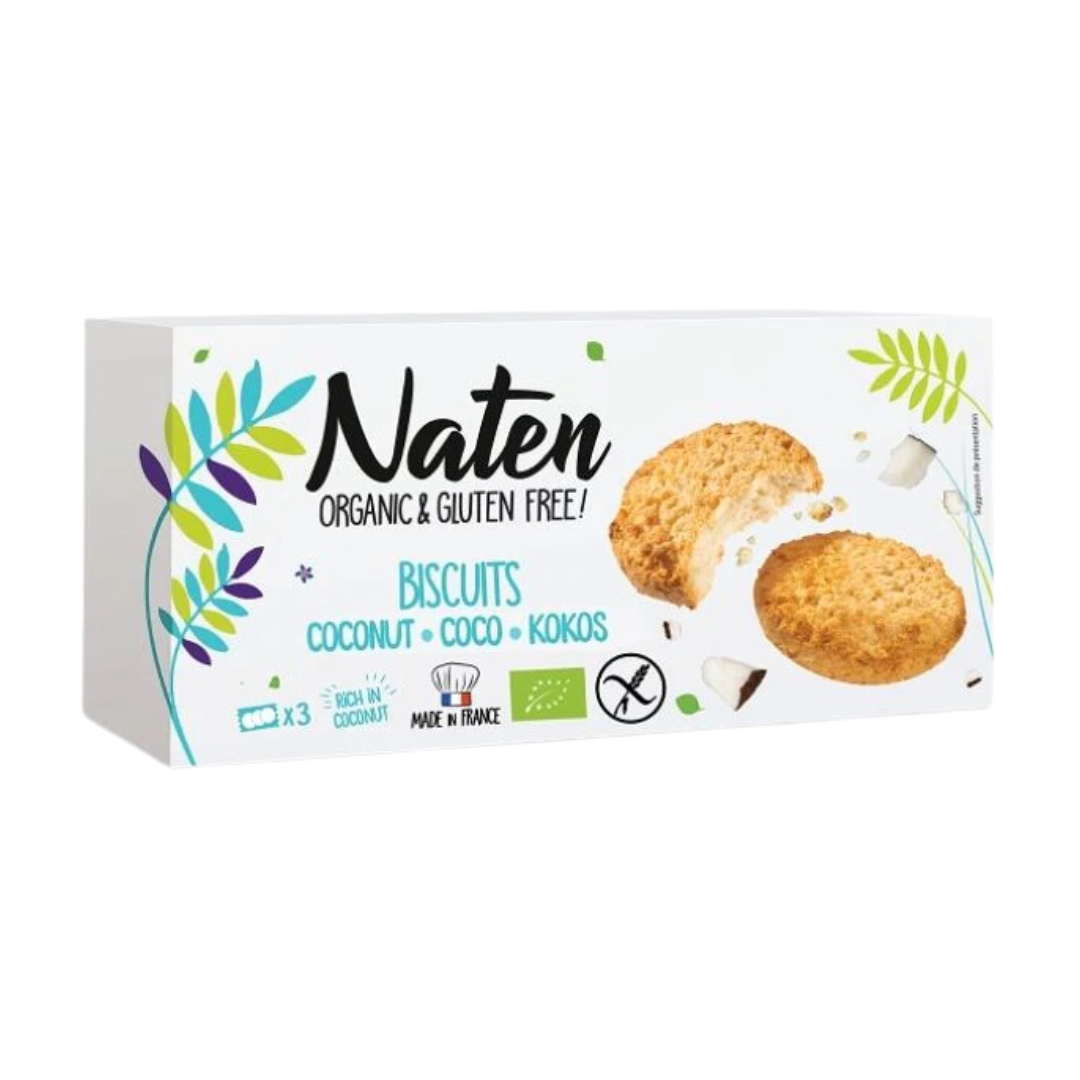 Naten Organic Coconut Biscuits 150g