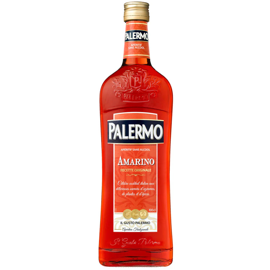 Palermo Amarino A Premium Non-Alcoholic Aperitif 1L