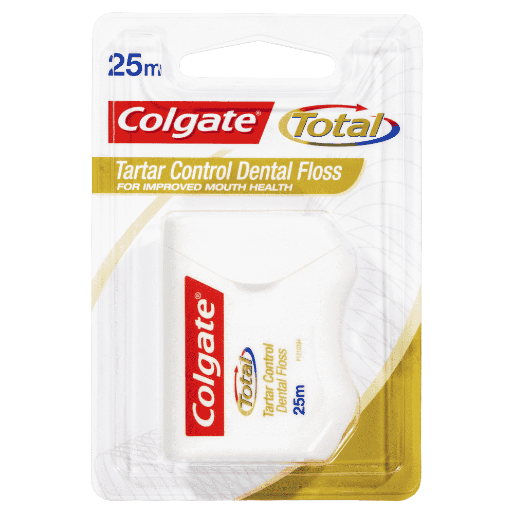 Colgate Dental Floss Total Tartar Control 25m
