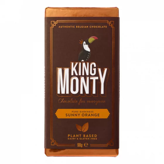 King Monty Bars Sunny Orange 90g
