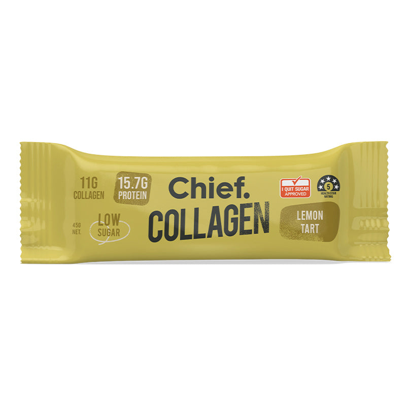 Chief Collagen Lemon Tart Bar 45g