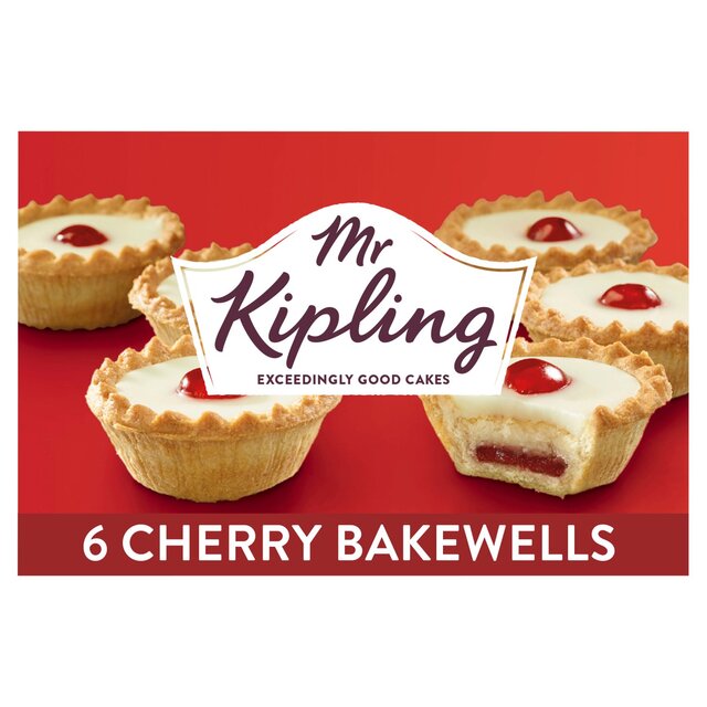 Kipling Cherry Bakewell Tarts 250g