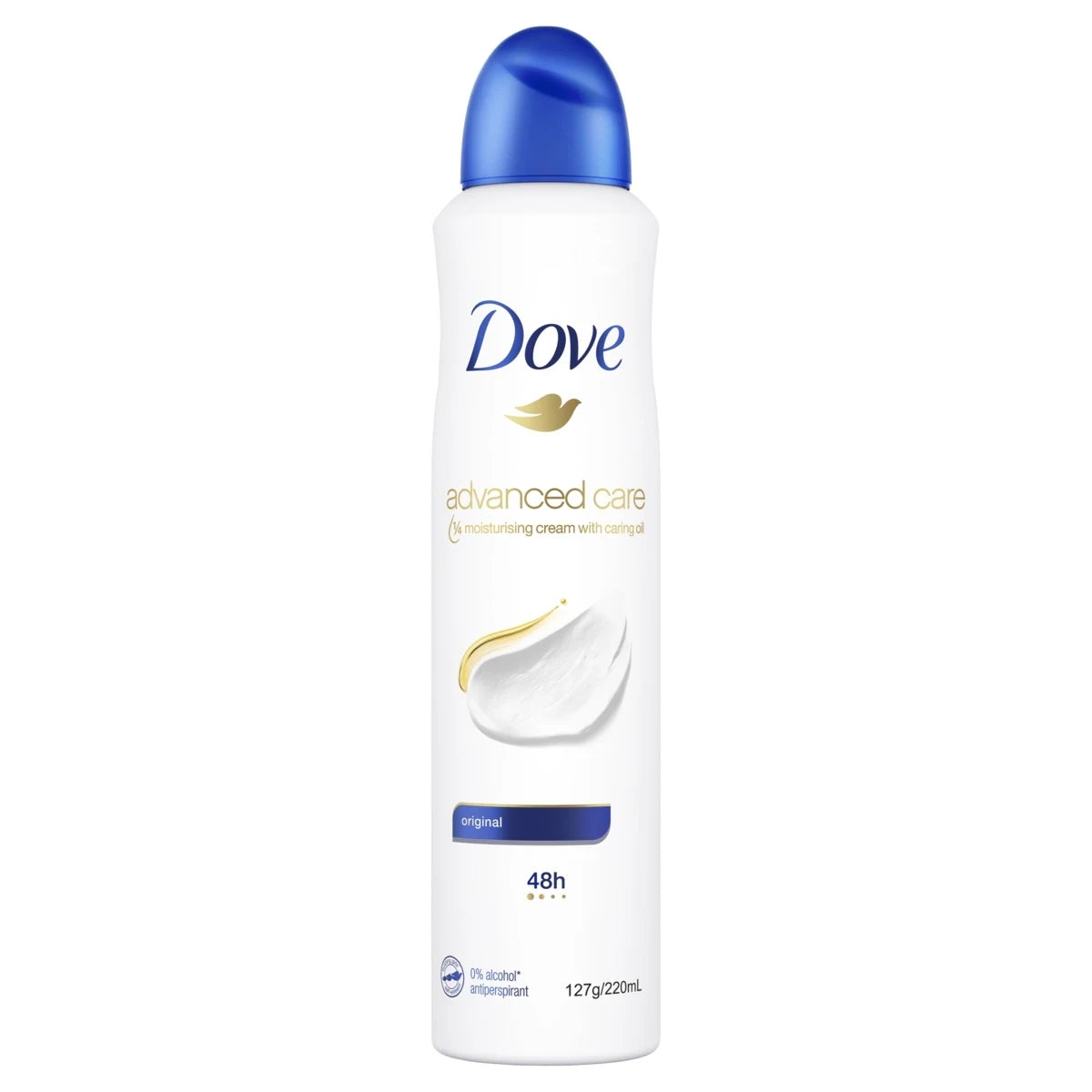 Dove Advanced Antiperspirant Aerosol Deodorant Original 250mL
