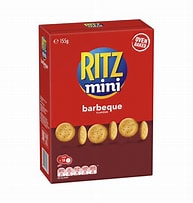 Ritz Mini Crackers BBQ Flavour 155g