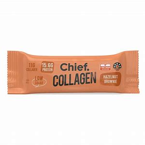 Chief Hazelnut Brownie Collagen Protein Bar 45g
