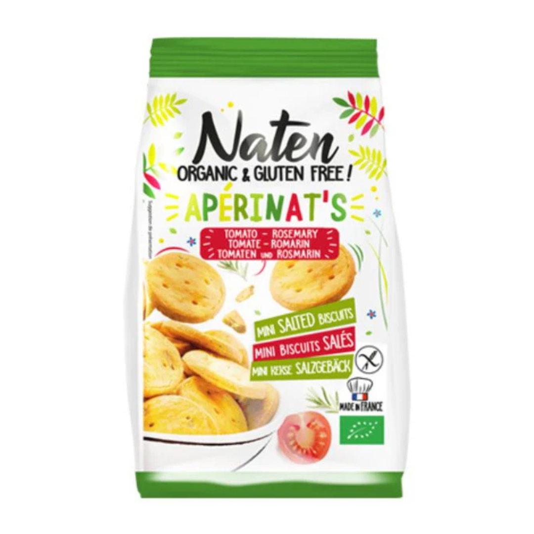 Naten Tomato Rosemary Crackers 100g