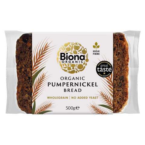 Biona Organic Bread Pumpernickel 500g