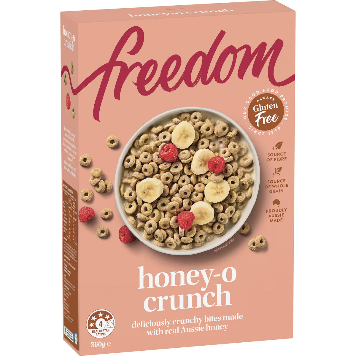Freedom Cereal Honey O Crunch 360g