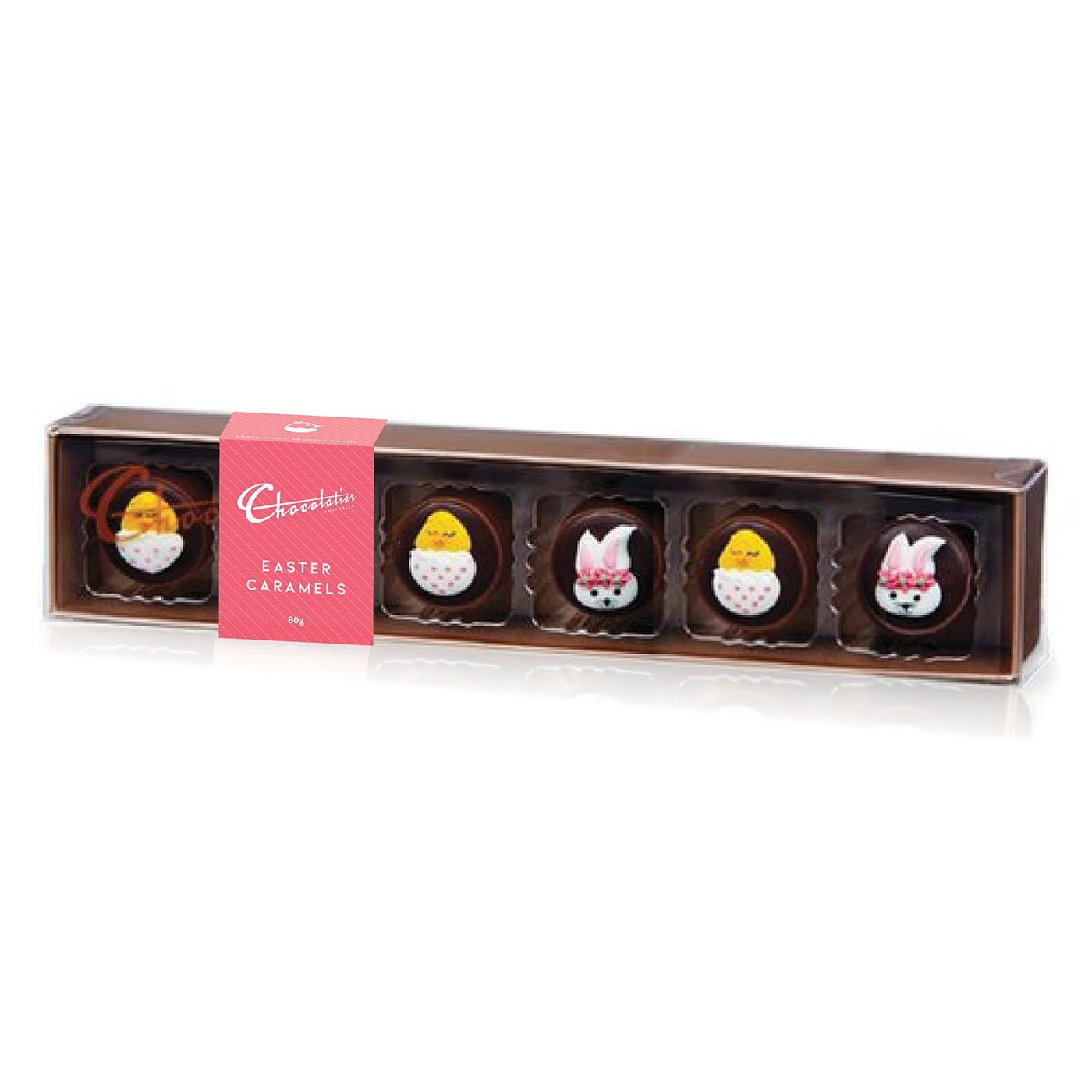 Chocolatier Easter Caramel Choc 6x80g