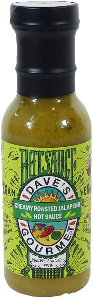 Daves Creamy Roasted Jalapeno 227g