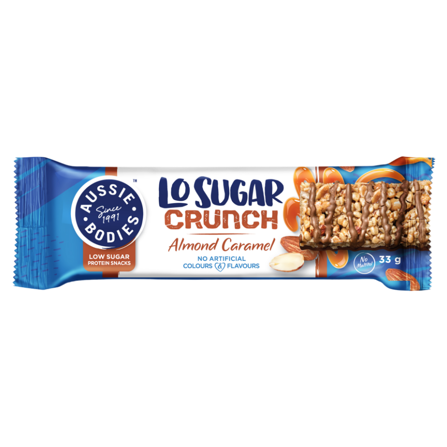 Aussie Body Protein Bars Almd caramel33g