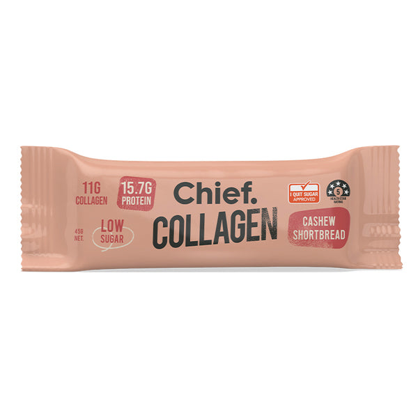 Chief Shortbread Cashew Protein Bar 45g