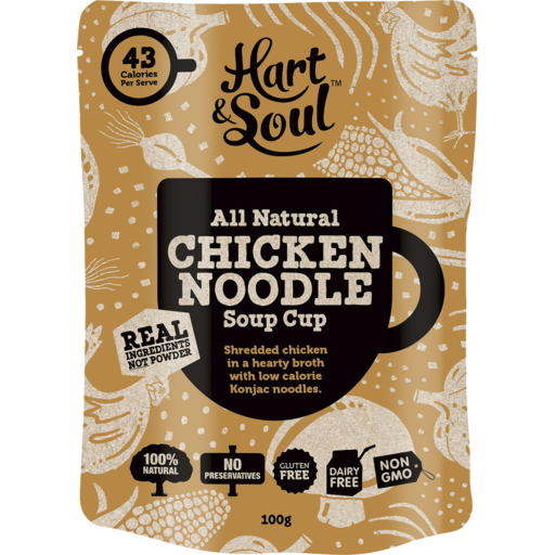 Hart&Soul Chicken Noodle Soup 100g