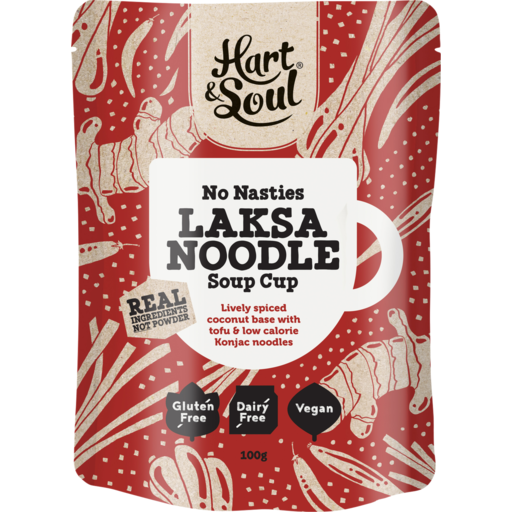 Hart&Soul Laksa Noodle Soup Cup 100g