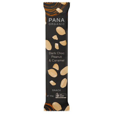 Pana Organic Dark Choc Pn Caramel 40g