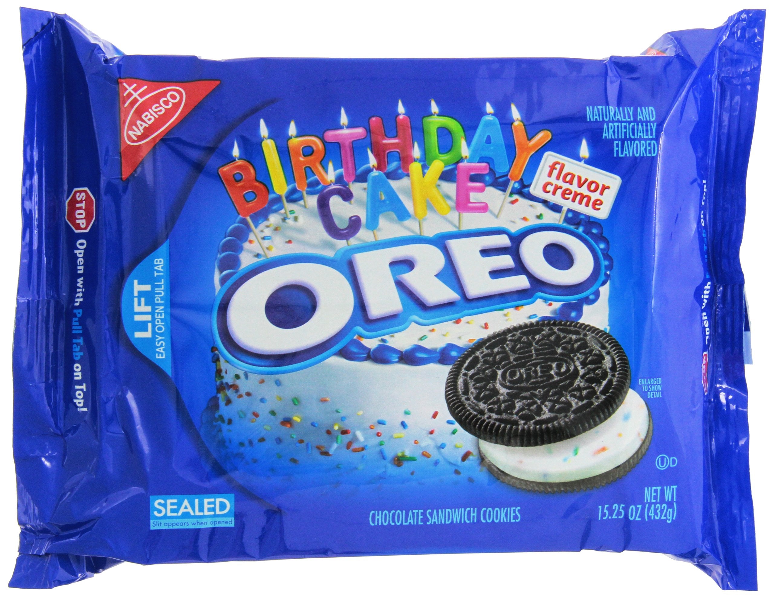 Oreo family size Birthday cake 482g