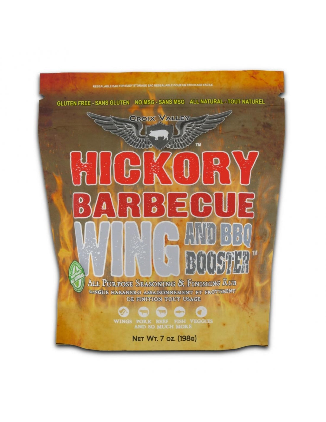 Croix Valey Hickory Wing BBQ Booster 198g