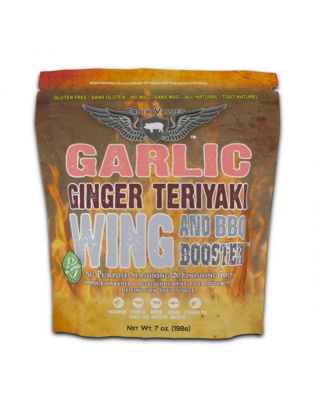 Croix Valley Garlic Wing BBQ Booster 198g