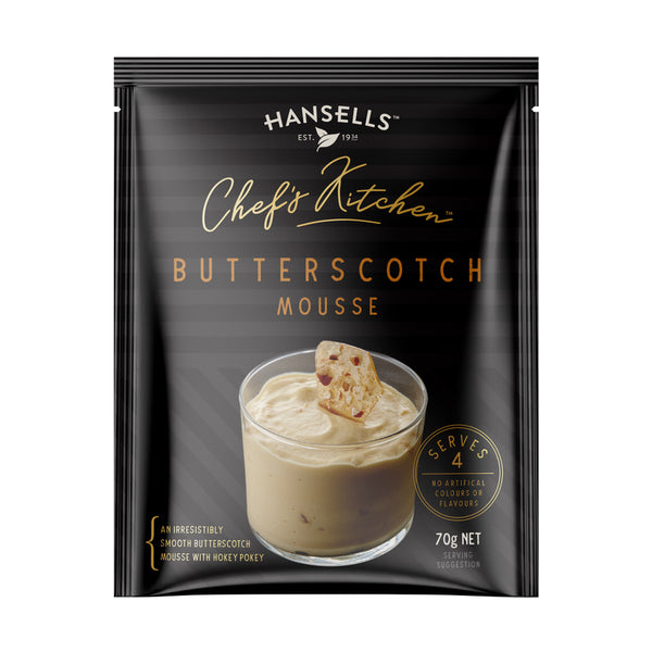 Hansells Chefs Butterscotch Mousse 70g