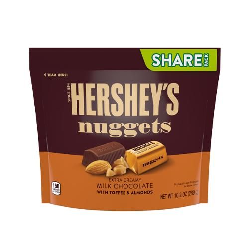 US Hersheys Nuggets Toffee Almonds Share