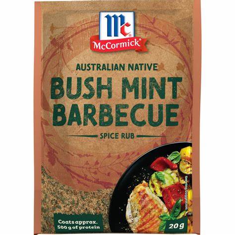 McCormick Bush Mint BBQ Spice Rub 20g