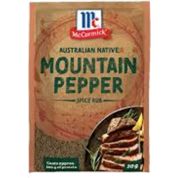 McCormick Mountain Pepper Spice Rub 20g