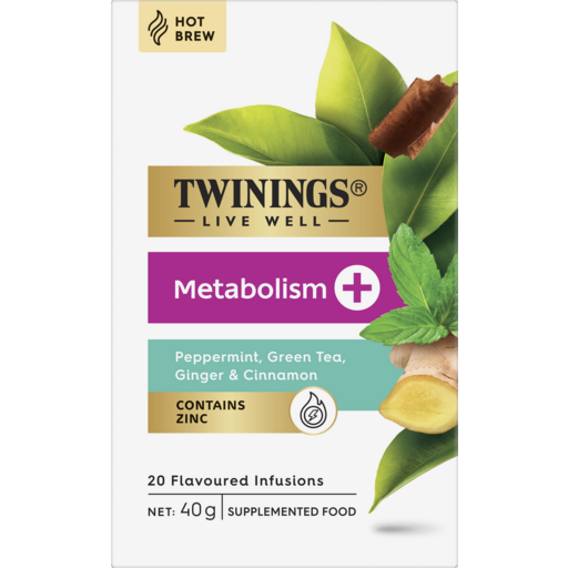 Twinings Live Well Ppmint Ginger & Cinnamon