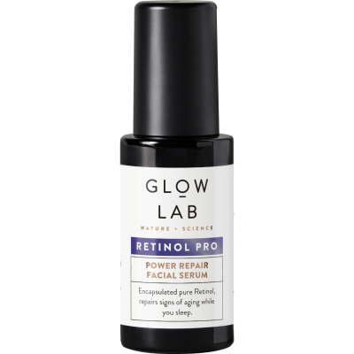GLOW LAB REPAIRING FACIAL SERUM AGE ACTIVE 62% REDUCTION IN WRINKLE DEPT 30ml