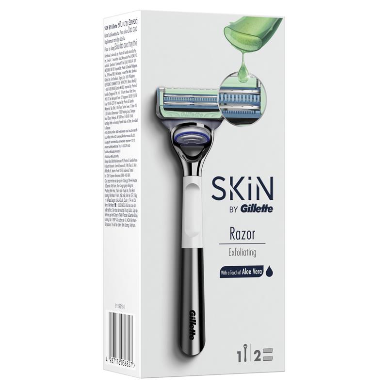 Gillette Skin Aloe Vera Razor + 2 Blade