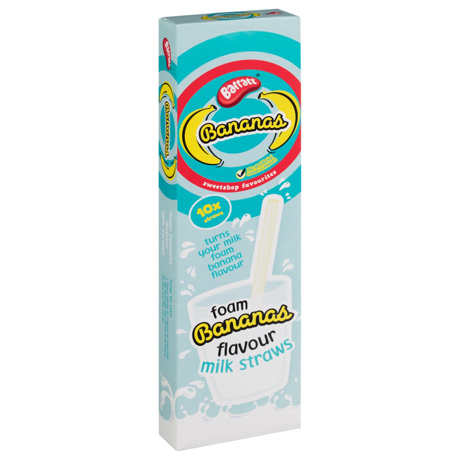 Barratt Bananas Milk Straws 10pk
