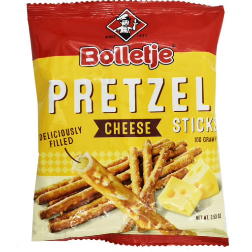 Bolletje Cheese Pretzels Sticks 100G