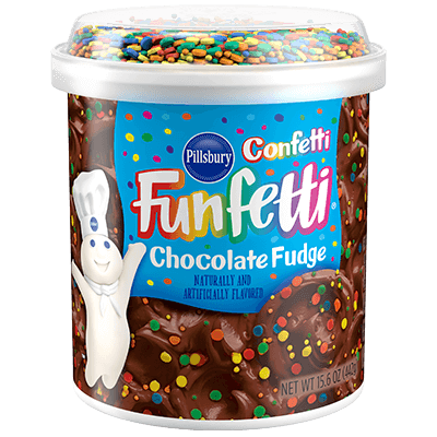 Pillsbury Funfetti Chocolate Frosting 442g