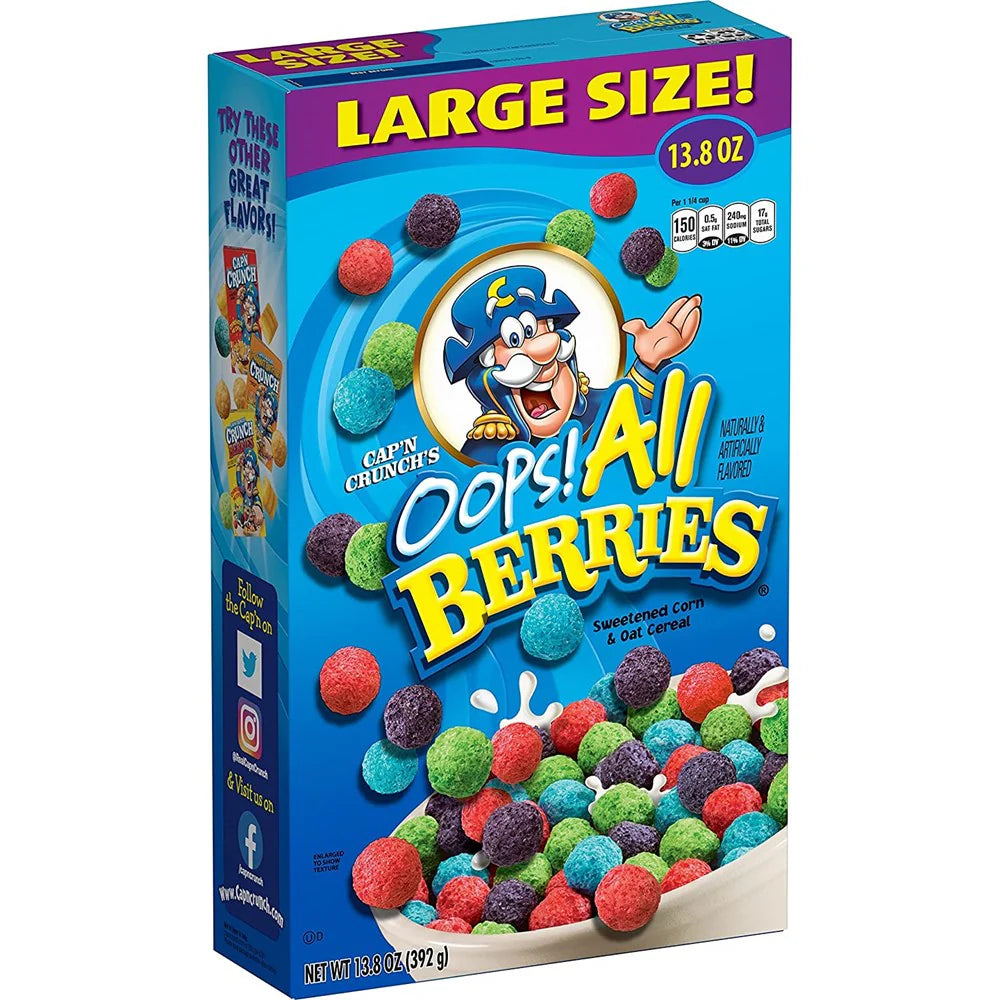 Captain Crunch ALL Berries Cereal 113g