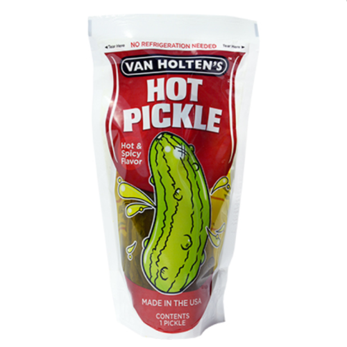 Van Holtens Jumbo Pickle Hot Spicy