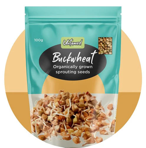 Untamed Health Sprouting Seeds Buckwheat 100g