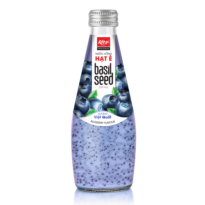Hero Basil Blueberry Seed Drink 290ml