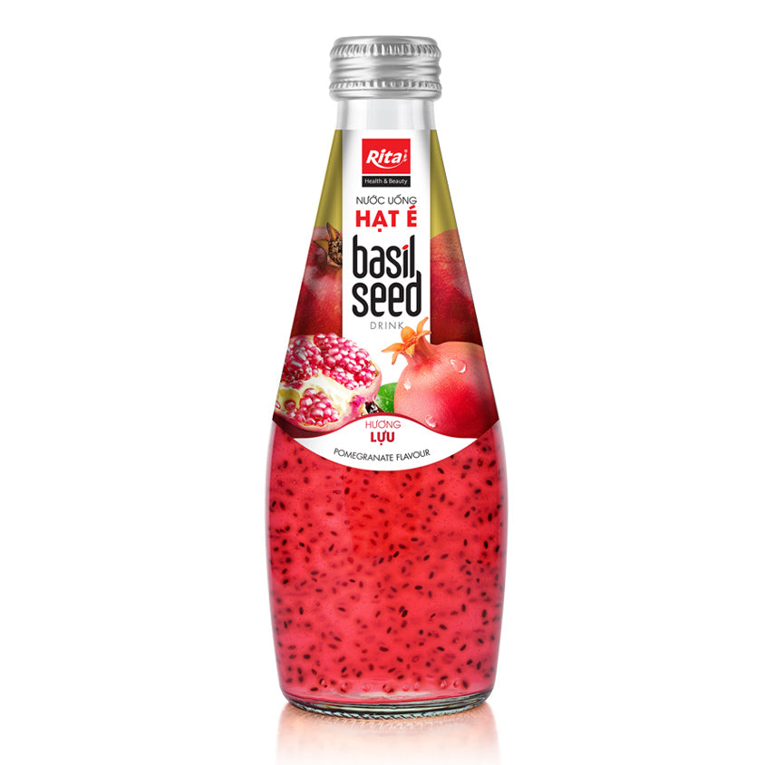 Hero Basil Pomergranate Seed Drink 290ml