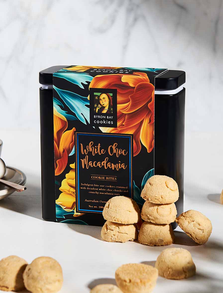 Byron Bay Cookies WhitechocMacadami 200g