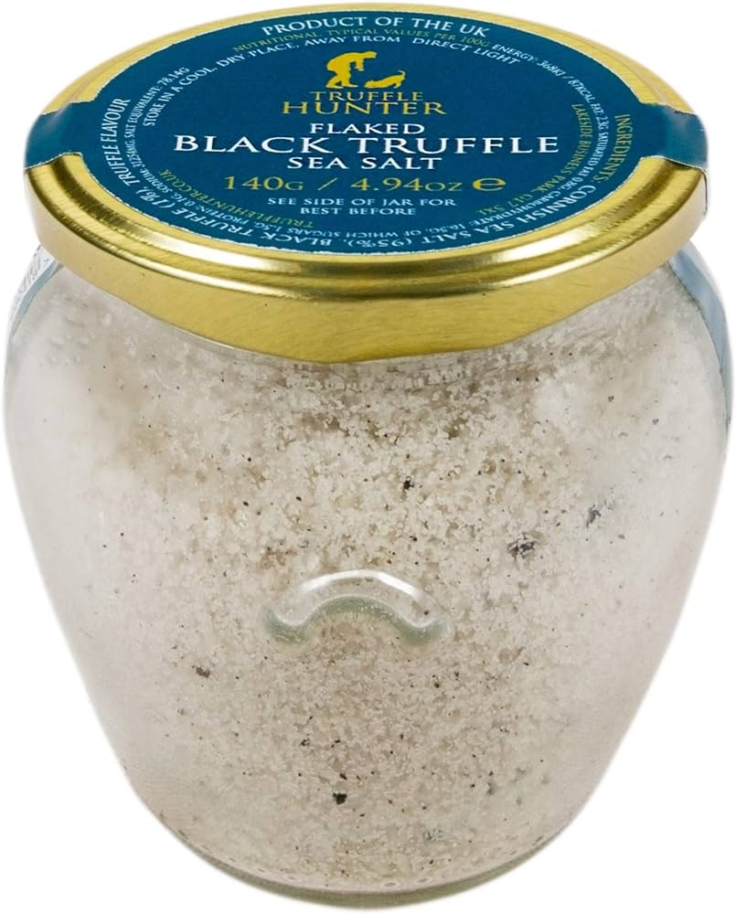 Flaked Black truffle Sea Salt 140g