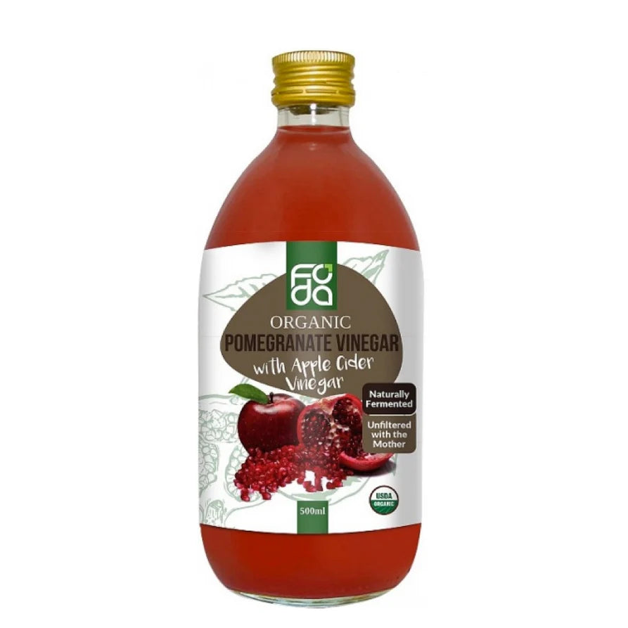 Foda Pomegranate Vinegar Organic 500mL