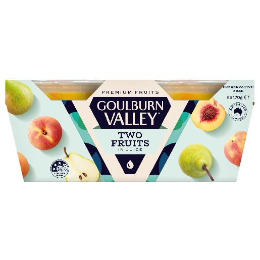 Goulburn Valley Two Fruits in Juice