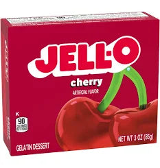Jell-O Cherry Gelatin Dessert 85g