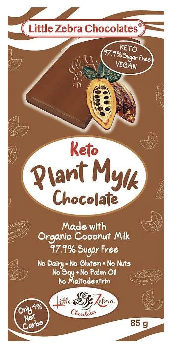 Little Zebra Chocolates Chocolate Plant Mylk 85g