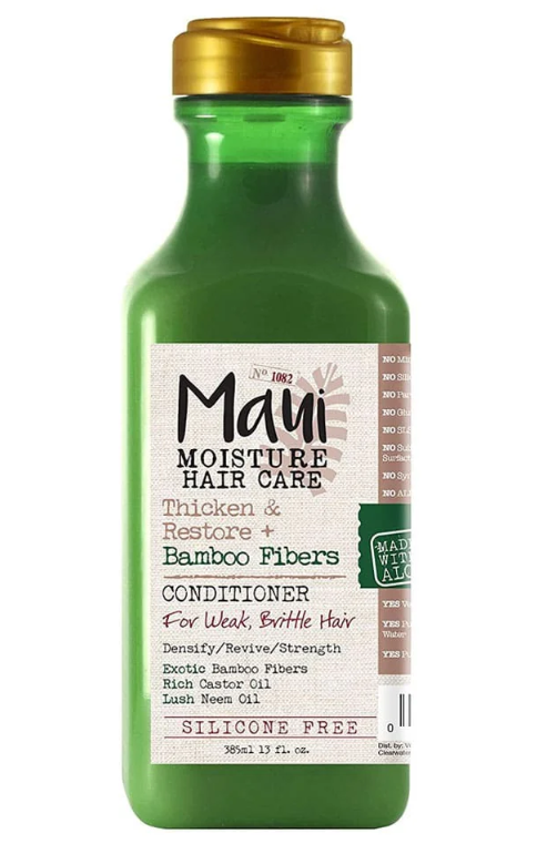 MAUI MOISTURE 385mL CONDITIONER BAMBOO AND FIBERS VOLUME AND BOOST 385ml