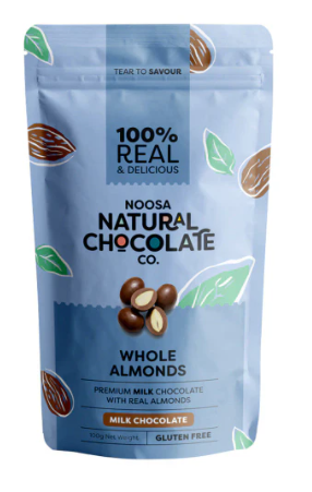 Noosa Natural Chocolate Almonds 100g