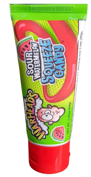 Warheads Watermelon Squeeze Candy 64g